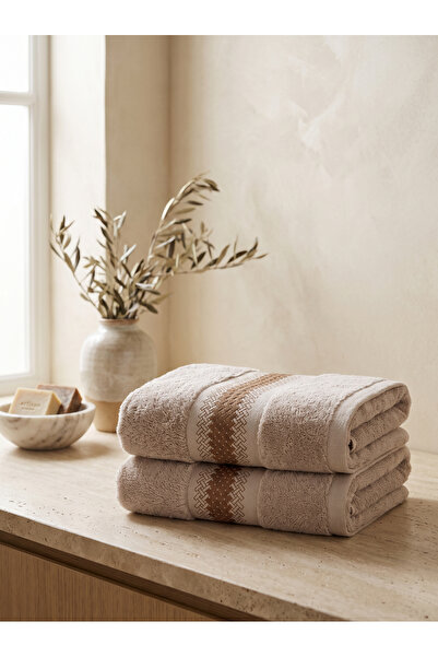 Dantela Katrina Set of 2 Embroidered Hand Towels 50X90 cm