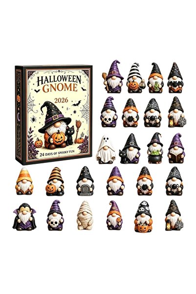 Generic Brand Figurine decorative pentru calendarul de Advent de Halloween cu...
