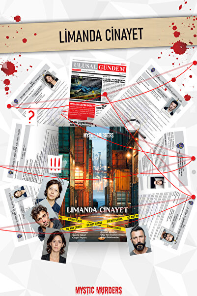 Planet Butik Detective Murder Solving Game - Murder at the Lighthouse