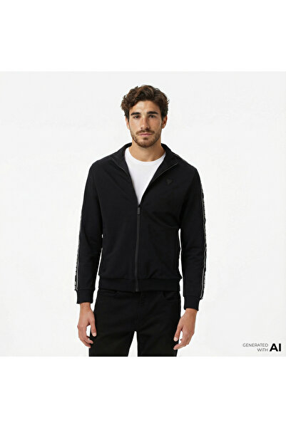Guess New Arlo Erkek Aktif Sweatshirt