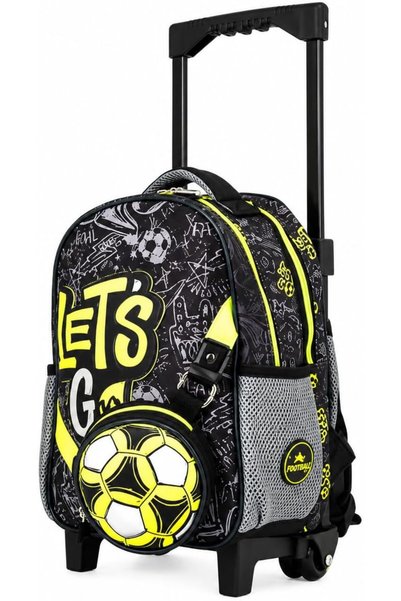 Glossy Bird Trolly Backpack for Kids, 12 Inch Preschool School Bag for Boys, ...