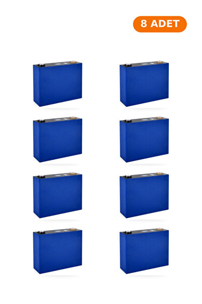 Ganfeng LFP100 3.2V 100Ah LiFePO4 Prizmatik Pil Hücresi (8 Adet)