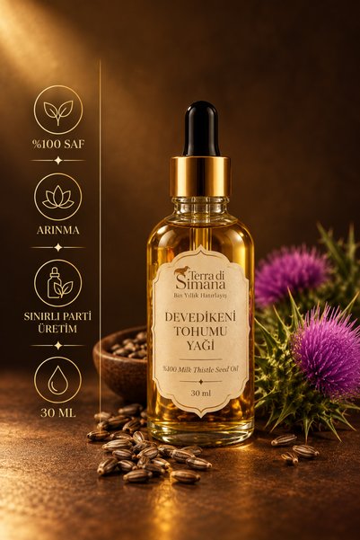 %100 Saf Devedikeni Tohumu Yağı - Soğuk Pres Katkısız Botanik Yağ - 30 ml