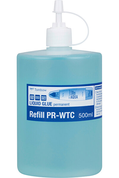 Tombow Ultra Strong Liquid Glue Refill 500 ml with Applicator, PR-WTC