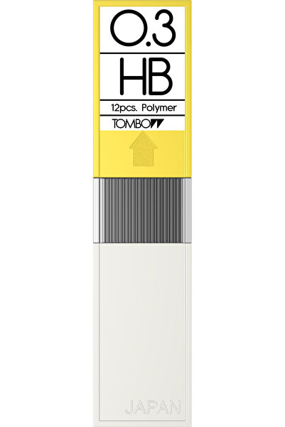 Tombow Моливна графитна сърцевина 0.3 мм HB, EX-03P-HB
