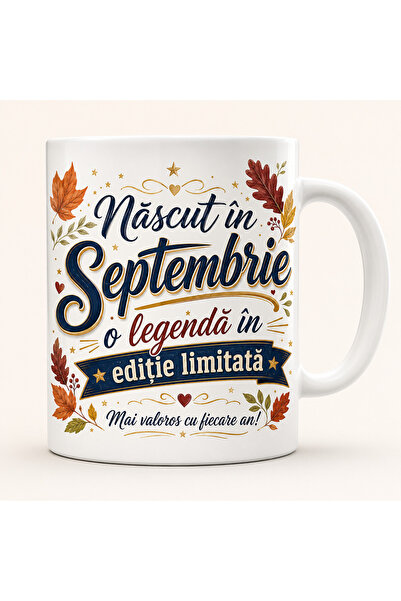 Generic Brand "Born in September - A limited edition legend" mug, anniversary...