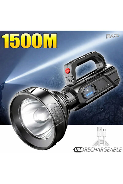 Razo Lanterna LED RZ Light 10W RAZO, Baterie 1200mAh, 4 moduri iluminare, Inc...