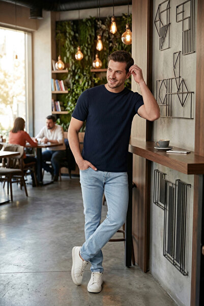 Buratti Slim Fit Low Waist Skinny Leg Jeans Men's Jeans 1115C61Napoli