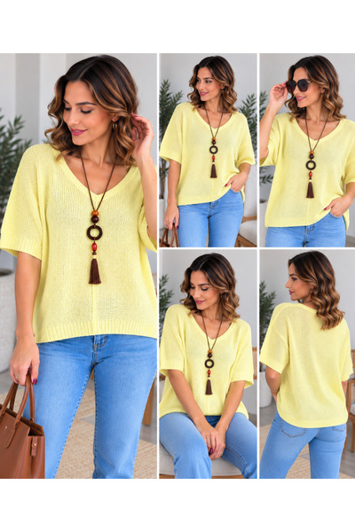 MENSAR OTANTİK Mercerized Blouse with Collar Standard Size Fits Sizes 38 44, ...