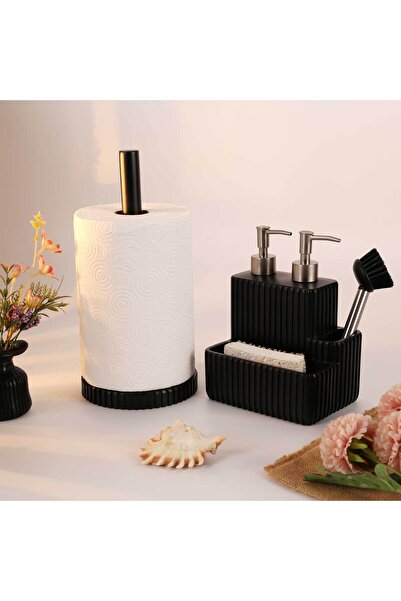 Selim Aura Two Liquid Sponge Holder Black