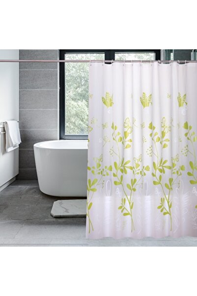 odjas Perdea dus Ermetiq Butterflies ER-SCE007, 180x200 mm, PEVA impermeabil