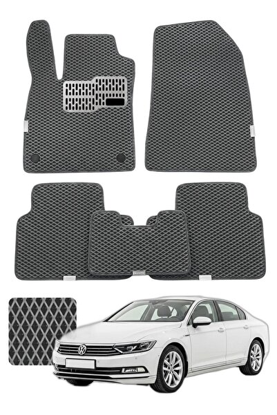 Evanotion Volkswagen Passat 2014-2023 B8 Araca Özel Premium Eva Oto Paspas To...
