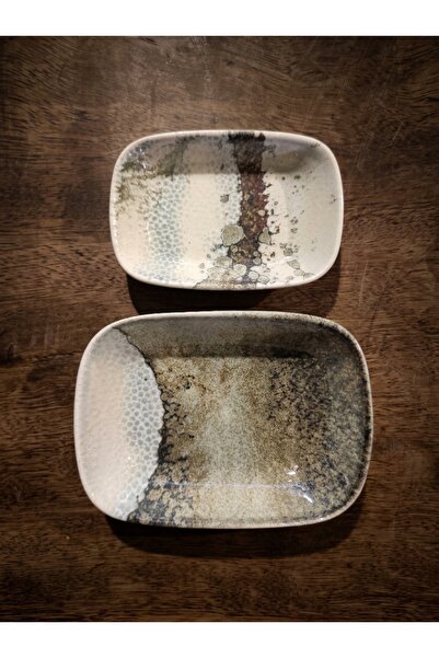 Kütahya Porselen 14 cm and 12 cm Appetizer Plates - Snack Plates