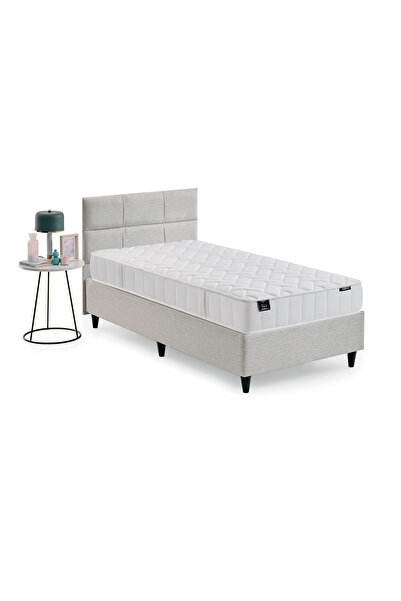 Yataş Supreme Star Lento New Deep Yatak Baza Başlık 3'lü Set - Krem
