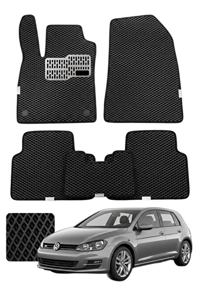 Evanotion Volkswagen Golf 2012-2020 Mk7 Araca Özel Premium Eva Oto Paspas Top...