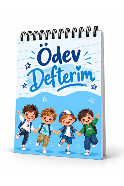 Pembe Yayınevi Ödev Defteri Spiralli – Öğrenciler İçin Günlük Ödev Takip ve D...