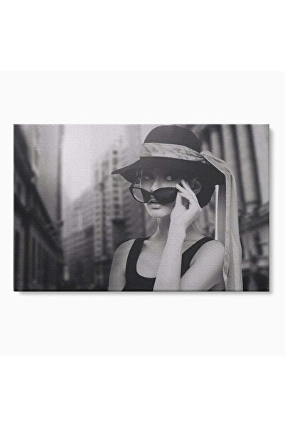 Luxcanva Tablou Canvas Beautiful Girl 120x80 cm pe Sasiu Lemn Frumusete Oras ...