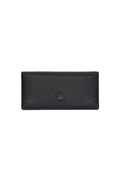 Westpolo Unisex Genuine Leather Long Wallet with Phone Compartment, Magnetic ...