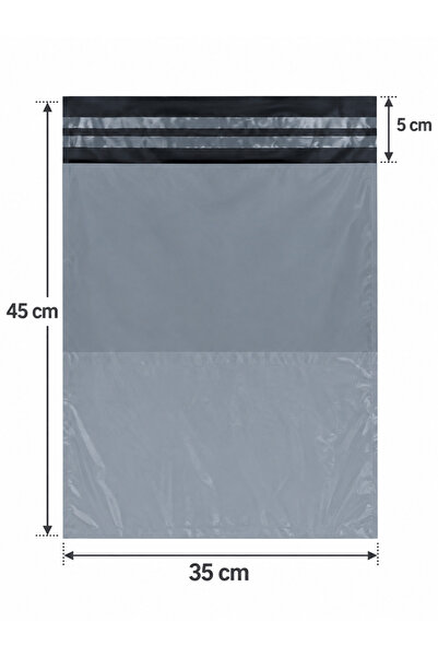 Kargo Poşeti 35x45+5 CEPLİ 100 Adet