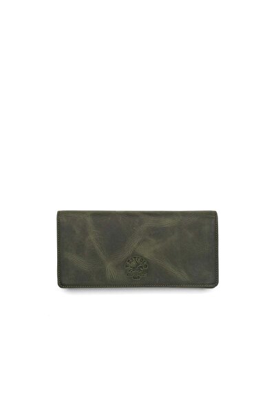 Westpolo Unisex Genuine Leather Long Wallet with Phone Compartment, Magnetic ...