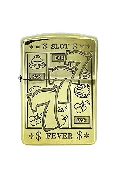 Zippo Armor® Armor Slot Fever 777 Deep Carve - Etched Brass Dizayn Özel Seri ...