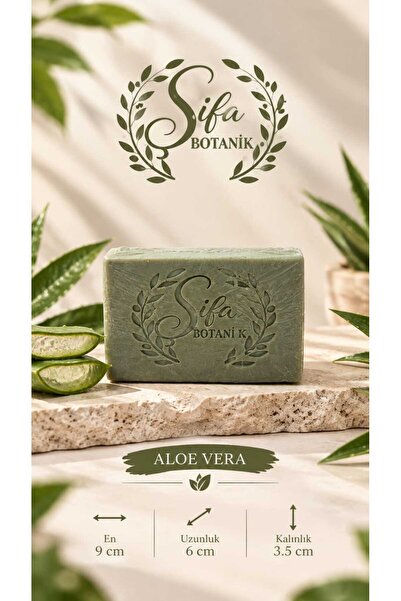 Şifa Botanik Aloe Vera Hand, Face and Body Soap 150 Grams