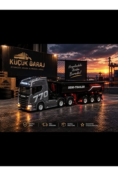 SCANİA 770S ARKADAN ÇEKİŞLİ ÇEKİCİ+DORSE SETİ