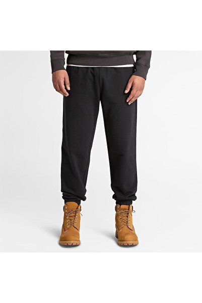 Timberland Exeter River Tree Logo Loopback Sweatpants Men's Black Sweatpants