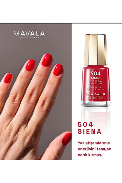 Mavala Mini Color Oje 504 Siena 5ml