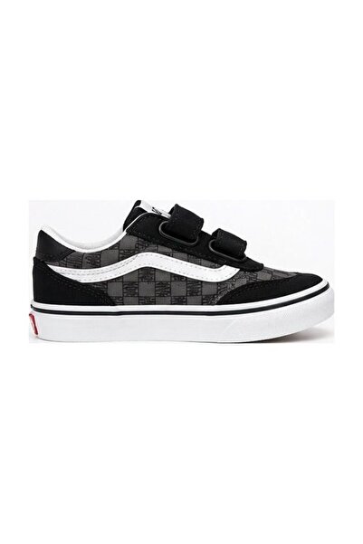Vans Vn000Ekgcjj1 Brooklyn Ls V Kids Black Sneakers
