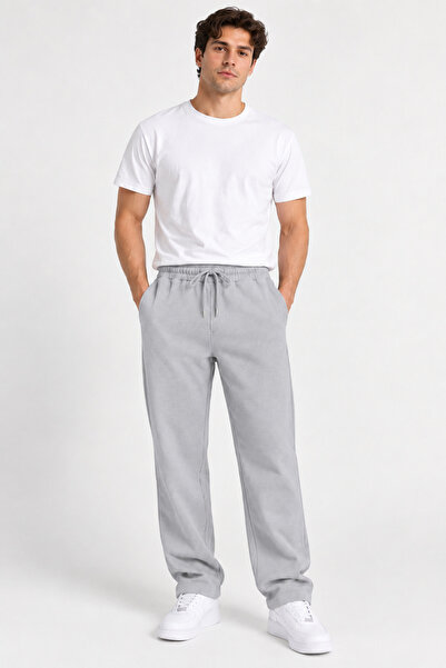 Erkek Urban Baggy Oversize 3 İplik Eşofman Altı