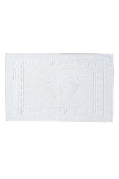 odjas Prosop, 100% bumbac, 50×70 cm, Pentru picioare, Alb, 550 gr, greek model