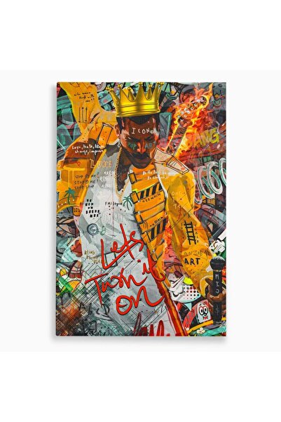 Luxcanva Tablou Canvas Freddie Mercury 70x100 cm pe Sasiu Lemn Rock Queen Muz...