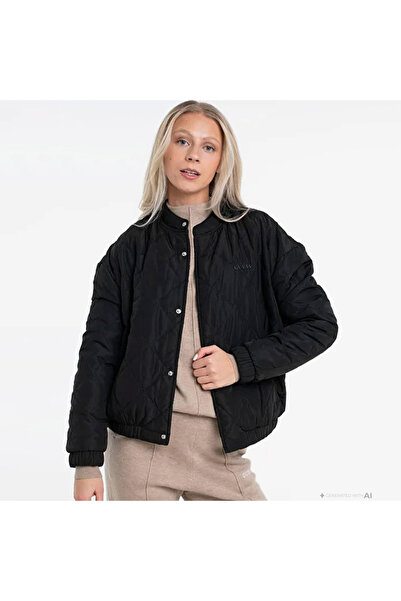 Guess Cecilia Aktif Kadın Siyah Mont
