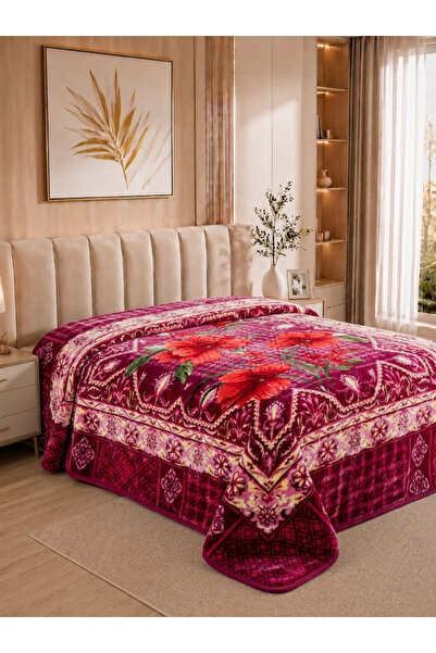 Bella Home Osotto Çift Kişilik Çift Katlı Embos Battaniye | 220x240 cm | 6 kg...