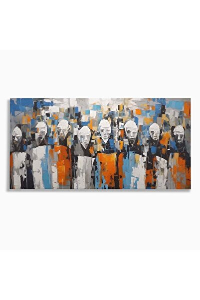 Luxcanva Tablou Canvas Chipuri Multiple 120x60 cm pe Sasiu Lemn Dormitor Mast...
