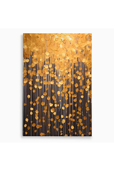 Luxcanva Tablou Canvas Ploaie De Lumini 80x120 cm pe Sasiu Lemn Perdea Lumina...