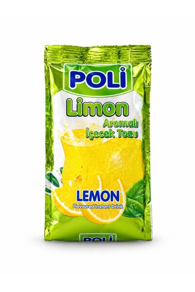 Poli Limon Aromalı Sıcak İçecek Tozu 300 Gr – Pratik ve Lezzetli Toz İçecek