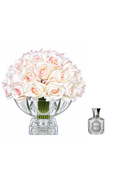 Kristal Silver 38 Beyaz Pembe Allıklı Gül-Lüks Parfüm