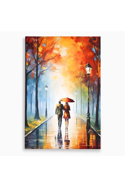 Luxcanva Tablou Canvas Aleea Indragostitilor 100x150 cm pe Sasiu Lemn Room Cu...