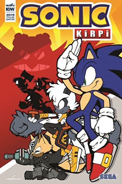 Guraba Yayınları Kirpi Sonic Yıllık 2019