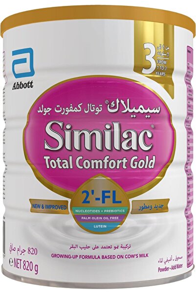 Similac Total Comfort 3 Growing Up Formula For 1-3 Years 820g