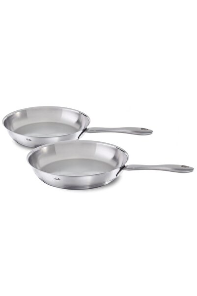Fissler Catania tava seti (2 parça, Ø 24 + 28 cm) - Termik tabanlı sağlam pas...