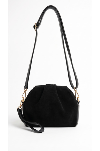 the loop design Kadın Süet El ve Omuz Çapraz Ayarlanabilir Askılı Clutch Abiy...