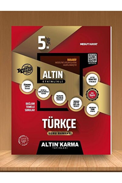 Altın Karma Yayınları 5.Sınıf Türkçe Altın Etkinlikli Beceri Ve Bağlam Temell...