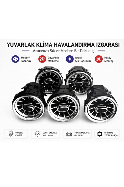 Genel Markalar VİP MENFEZ OTO HAVALANDIRMA DİFİZÖR ARAÇ İÇİ KLİMA MENFEZİ ŞIK...