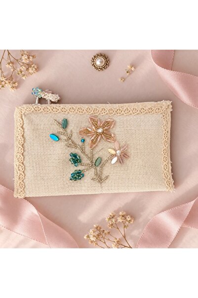 Atelier Vintage El İşlemesi Özel Tasarım Cüzdan