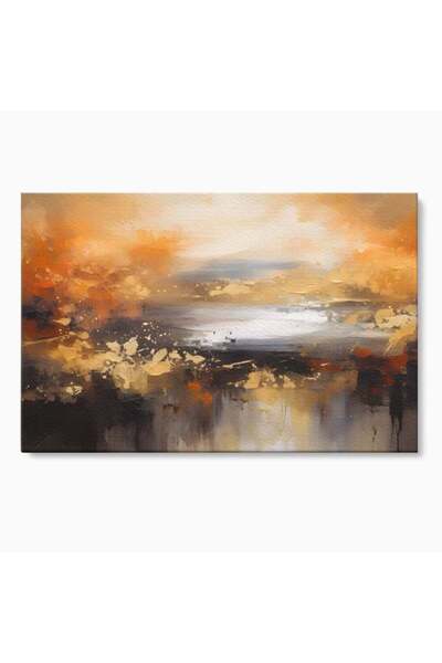 Luxcanva Tablou Canvas Infinit 70x50 cm pe Sasiu Lemn Peisaj Abstract Decorat...