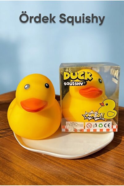 vattara Duck Squishy Ördek Sukuşi Vıcık Ses Çıkartan Civciv Ördek Squishy Stres Oyuncağı 1 Adet Gönderilecektir
