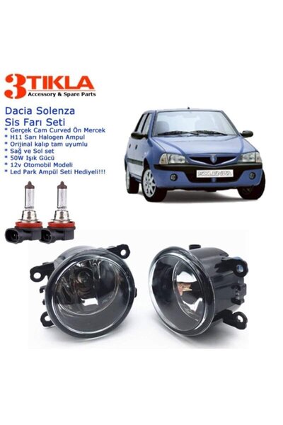 SabayOtomotiv Dacia Solenza Sis Farı Set Oem: 8200074008